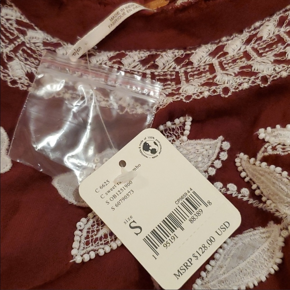 Free People Edie Tee - Sweet Raisin - Picture 5 of 8